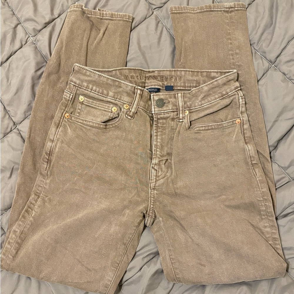 American Eagle Outfitters Tan Jeans